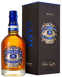 Chivas Regal 18 whiskey
